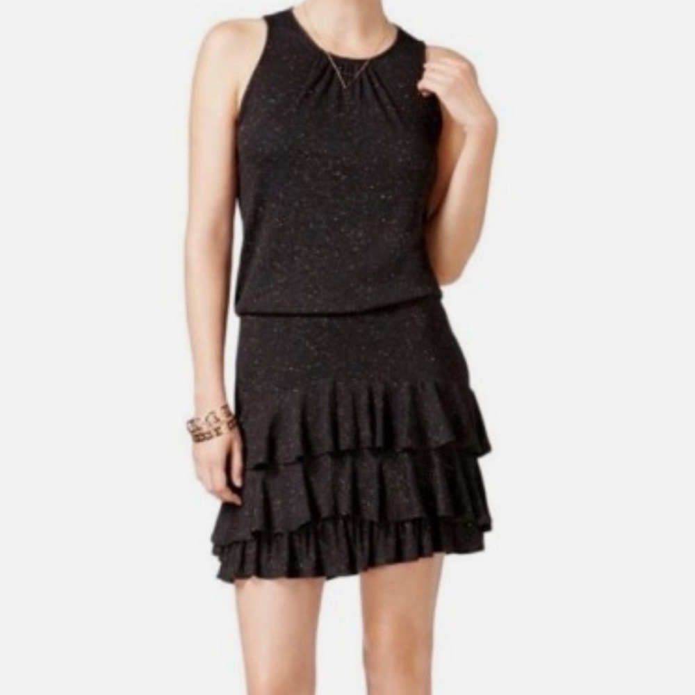 Chelsea Sky black jersey dress size L - Picture 8 of 8